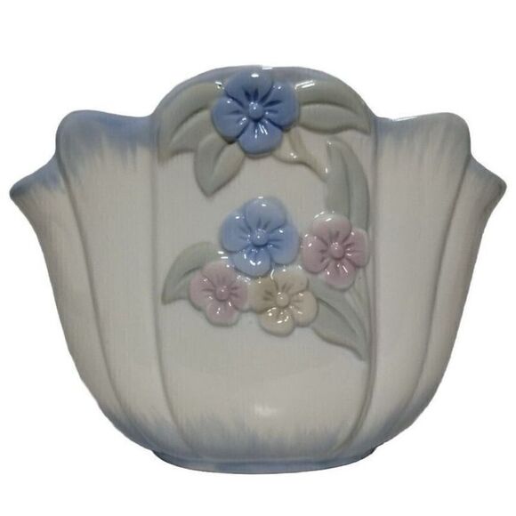 FTD Floral Vase Flower Pot Pastel Colors‎ Ceramic Planter Home Decor - Picture 1 of 9
